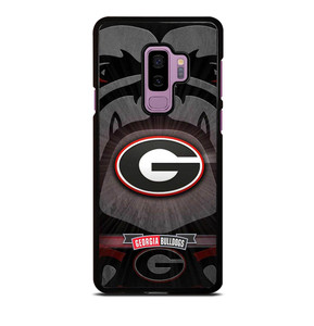 UNIVERSITY OF GEORGIA BULLDOGS UGA BLACK Samsung Galaxy S9 Plus Case