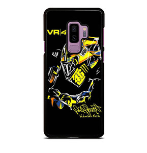 VALENTINO ROSSI 46 SIGNATURE Samsung Galaxy S9 Plus Case VALENTINO ROSSI 46 SIGNATURE Samsung Galaxy S9 Plus Case