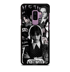 WEDNESDAY ADDAMS MOVIES COLLAGE Samsung Galaxy S9 Plus Case WEDNESDAY ADDAMS MOVIES COLLAGE Samsung Galaxy S9 Plus Case