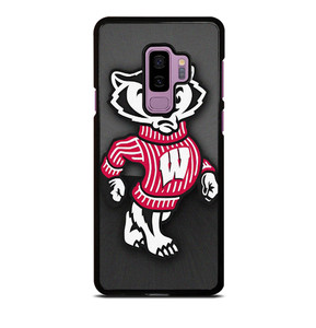 WISCONSIN BADGERS FOOTBALL MASCOT Samsung Galaxy S9 Plus Case WISCONSIN BADGERS FOOTBALL MASCOT Samsung Galaxy S9 Plus Case