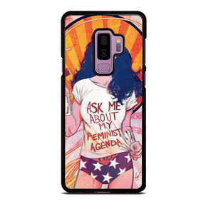 WONDER WOMAN QUOTE Samsung Galaxy S9 Plus Case WONDER WOMAN QUOTE Samsung Galaxy S9 Plus Case