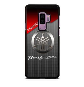 YAMAHA REVS YOUR HEART METAL LOGO Samsung Galaxy S9 Plus Case