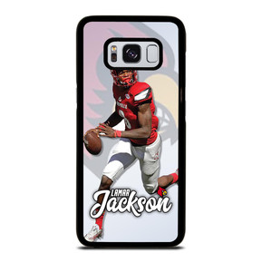 LAMAR JACKSON LOUISVILLE CARDINALS Samsung Galaxy S8 Case LAMAR JACKSON LOUISVILLE CARDINALS Samsung Galaxy S8 Case