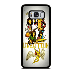 LED ZEPPELIN ROCK BAND ART Samsung Galaxy S8 Case