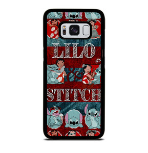 LILO AND STITCH ART COLLAGE Samsung Galaxy S8 Case