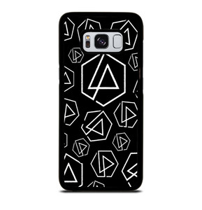 LINKIN PARK ROCK BAND LOGO PATTERN Samsung Galaxy S8 Case LINKIN PARK ROCK BAND LOGO PATTERN Samsung Galaxy S8 Case