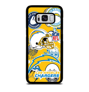 LOS ANGELES CHARGERS NFL STICKER BOMB Samsung Galaxy S8 Case