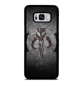 MANDALORIAN STAR WARS HEAD EMBLEM Samsung Galaxy S8 Case MANDALORIAN STAR WARS HEAD EMBLEM Samsung Galaxy S8 Case
