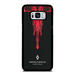 MARCELO BURLON RED Samsung Galaxy S8 Case MARCELO BURLON RED Samsung Galaxy S8 Case
