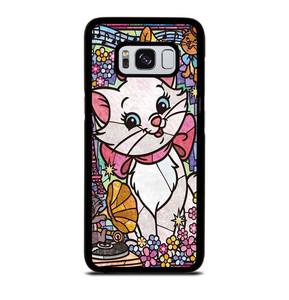 MARIE THE ARISTOCATS CAT STENED GLASS Samsung Galaxy S8 Case MARIE THE ARISTOCATS CAT STENED GLASS Samsung Galaxy S8 Case