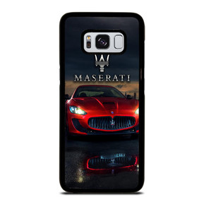 MASERATI RED CAR LOGO Samsung Galaxy S8 Case MASERATI RED CAR LOGO Samsung Galaxy S8 Case