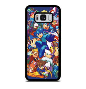 MEGA MAN BATTLE NETWORK ALL CAST Samsung Galaxy S8 Case MEGA MAN BATTLE NETWORK ALL CAST Samsung Galaxy S8 Case