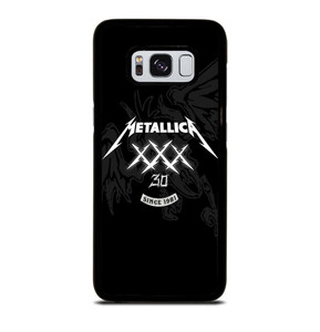 METALLICA ROCK BAND LOGO Samsung Galaxy S8 Case METALLICA ROCK BAND LOGO Samsung Galaxy S8 Case