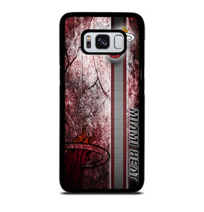 MIAMI HEAT GRUNGE LOGO Samsung Galaxy S8 Case MIAMI HEAT GRUNGE LOGO Samsung Galaxy S8 Case
