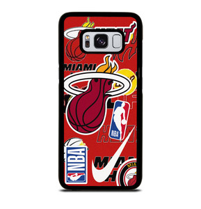 MIAMI HEAT NBA STICKER BOMB Samsung Galaxy S8 Case MIAMI HEAT NBA STICKER BOMB Samsung Galaxy S8 Case