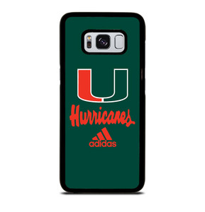 MIAMI HURRICANES GREEN LOGO Samsung Galaxy S8 Case MIAMI HURRICANES GREEN LOGO Samsung Galaxy S8 Case