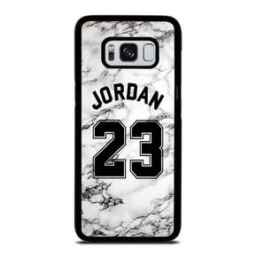 MICHAEL JORDAN 23 WHITE MARBLE Samsung Galaxy S8 Case MICHAEL JORDAN 23 WHITE MARBLE Samsung Galaxy S8 Case