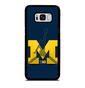 MICHIGAN WOLVERINES AIR JORDAN Samsung Galaxy S8 Case MICHIGAN WOLVERINES AIR JORDAN Samsung Galaxy S8 Case