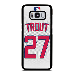 MIKE TROUT LOS ANGELES ANGELS KIT Samsung Galaxy S8 Case MIKE TROUT LOS ANGELES ANGELS KIT Samsung Galaxy S8 Case