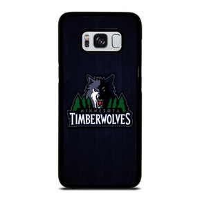 MINNESOTA TIMBERWOLVES WOODEN LOGO Samsung Galaxy S8 Case MINNESOTA TIMBERWOLVES WOODEN LOGO Samsung Galaxy S8 Case