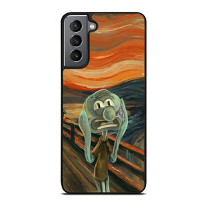 SQUIDWARD OIL PAINTING Samsung Galaxy S21 Plus Case
