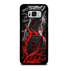 NIKE AIR JORDAN LIGHTNING LOGO Samsung Galaxy S8 Case NIKE AIR JORDAN LIGHTNING LOGO Samsung Galaxy S8 Case