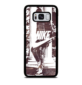 NIKE STREET URBAN BLACK WHITE Samsung Galaxy S8 Case NIKE STREET URBAN BLACK WHITE Samsung Galaxy S8 Case