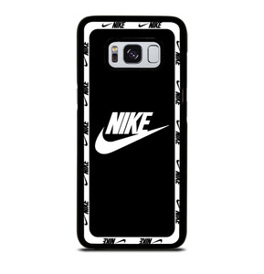 NIKE SWOOSH ROUND BLACK Samsung Galaxy S8 Case NIKE SWOOSH ROUND BLACK Samsung Galaxy S8 Case