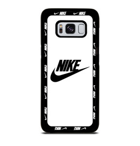 NIKE SWOOSH ROUND WHITE Samsung Galaxy S8 Case