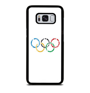 OLYMPIC RINGS LOGO BRUSHED Samsung Galaxy S8 Case