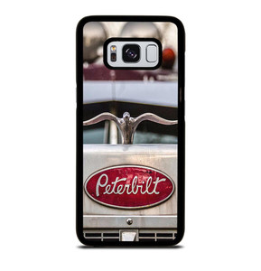 PETERBILT TRUCK METAL EMBLEM Samsung Galaxy S8 Case PETERBILT TRUCK METAL EMBLEM Samsung Galaxy S8 Case