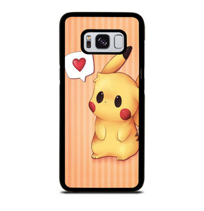PIKACHU POKEMON LOVE SIGN Samsung Galaxy S8 Case PIKACHU POKEMON LOVE SIGN Samsung Galaxy S8 Case