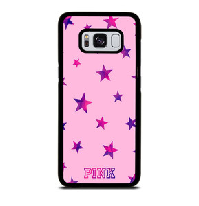 PINK VICTORIA SECRET STARS Samsung Galaxy S8 Case PINK VICTORIA SECRET STARS Samsung Galaxy S8 Case