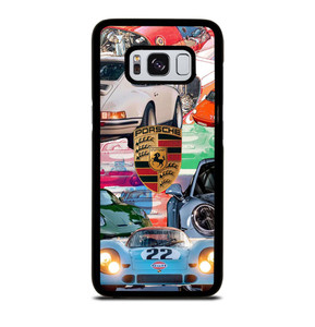 PORSCHE COLLAGE POSTER Samsung Galaxy S8 Case