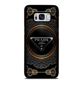PRADA MILANO BLACK GOLD Samsung Galaxy S8 Case PRADA MILANO BLACK GOLD Samsung Galaxy S8 Case