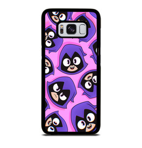 RAVEN TEEN TITANS GO PATTERN Samsung Galaxy S8 Case RAVEN TEEN TITANS GO PATTERN Samsung Galaxy S8 Case