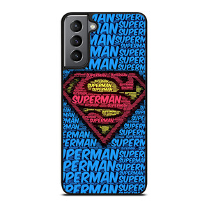 SUPERMAN LOGO ART Samsung Galaxy S21 Plus Case SUPERMAN LOGO ART Samsung Galaxy S21 Plus Case