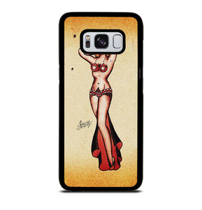 SAILOR JERRY BIKINI GIRL TATTOO Samsung Galaxy S8 Case SAILOR JERRY BIKINI GIRL TATTOO Samsung Galaxy S8 Case
