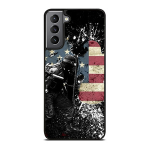 SWAT EAGLE AMERICAN FLAG Samsung Galaxy S21 Plus Case