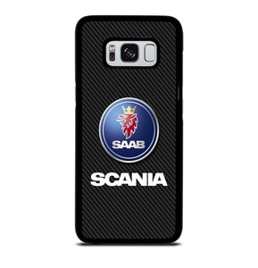 SCANIA TRUCK SAAB CARBON LOGO Samsung Galaxy S8 Case SCANIA TRUCK SAAB CARBON LOGO Samsung Galaxy S8 Case