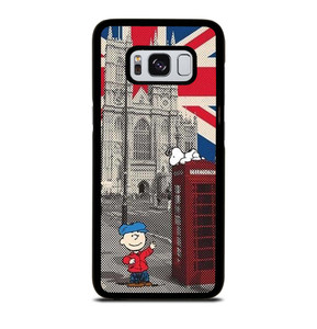 SNOOPY BOX TELEPHONE Samsung Galaxy S8 Case SNOOPY BOX TELEPHONE Samsung Galaxy S8 Case