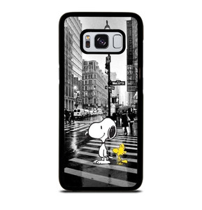 SNOOPY STREET RAIN Samsung Galaxy S8 Case SNOOPY STREET RAIN Samsung Galaxy S8 Case