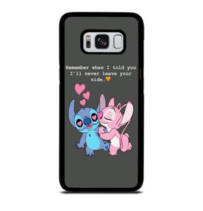 STITCH AND GIRLFRIEND LOVE QUOTE Samsung Galaxy S8 Case STITCH AND GIRLFRIEND LOVE QUOTE Samsung Galaxy S8 Case