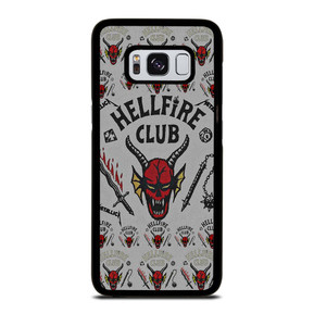 STRANGER THINGS HELLFIRE MASK Samsung Galaxy S8 Case STRANGER THINGS HELLFIRE MASK Samsung Galaxy S8 Case