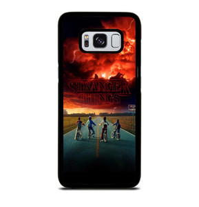 STRANGER THINGS MOVIE POSTER Samsung Galaxy S8 Case STRANGER THINGS MOVIE POSTER Samsung Galaxy S8 Case