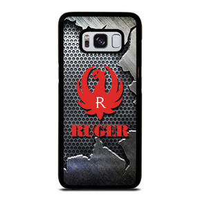 STURM RUGER FIREARM METAL LOGO 2 Samsung Galaxy S8 Case STURM RUGER FIREARM METAL LOGO 2 Samsung Galaxy S8 Case