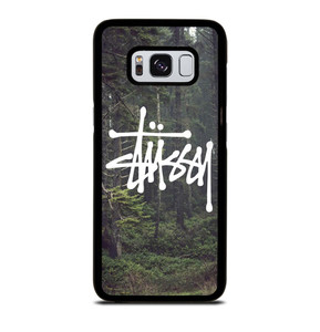 STUSSY SPOOKY FOREST LOGO Samsung Galaxy S8 Case