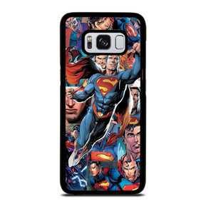 SUPERMAN COLLAGE SUPERHERO Samsung Galaxy S8 Case