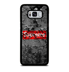 SUPREME CRACKED LOGO Samsung Galaxy S8 Case
