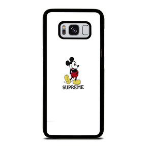 SUPREME LOGO MICKEY MOUSE Samsung Galaxy S8 Case SUPREME LOGO MICKEY MOUSE Samsung Galaxy S8 Case